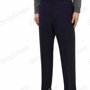 Valentino NWT Men’s Logo wool pants in navy. Size 36. Made in Italy.